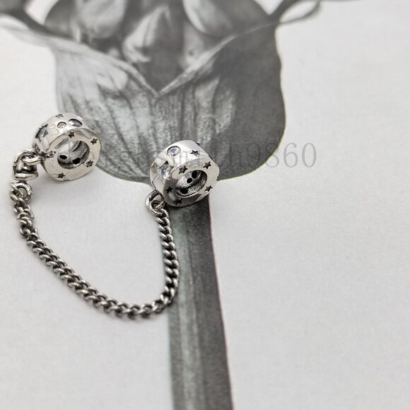 Pandora Stars & Galaxy Safety Chain - Picture 2 of 7